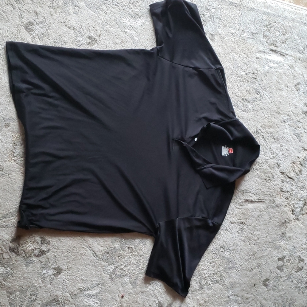 Hanes "Cool Dri" Black Polo
